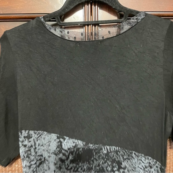 Hendi Plus Retro Patchwork Mixed Media Mini Y2K Dress‎ Size M - Picture 7 of 10